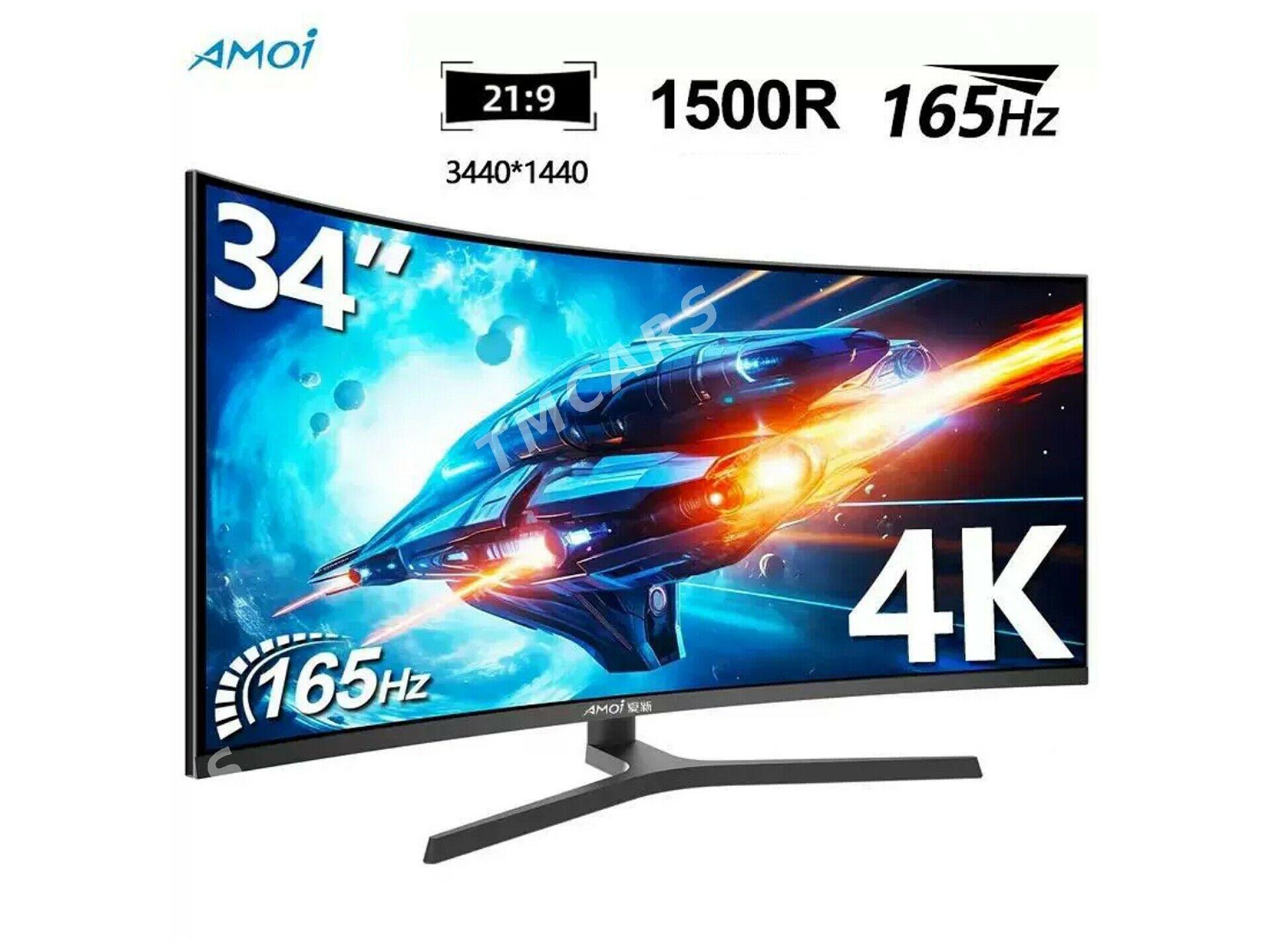 34" WQHD 165Hz Gaming monitor - Aşgabat - img 1