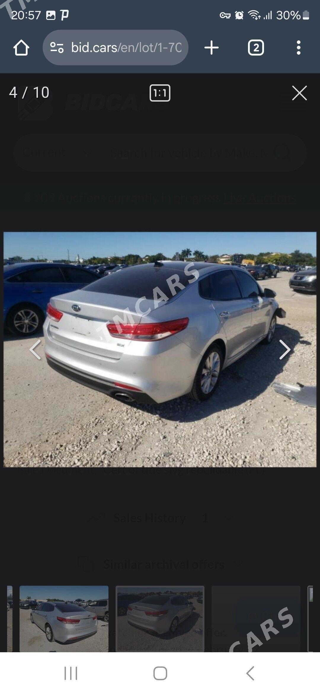 Kia Optima 2018 - 240 000 TMT - Aşgabat - img 9