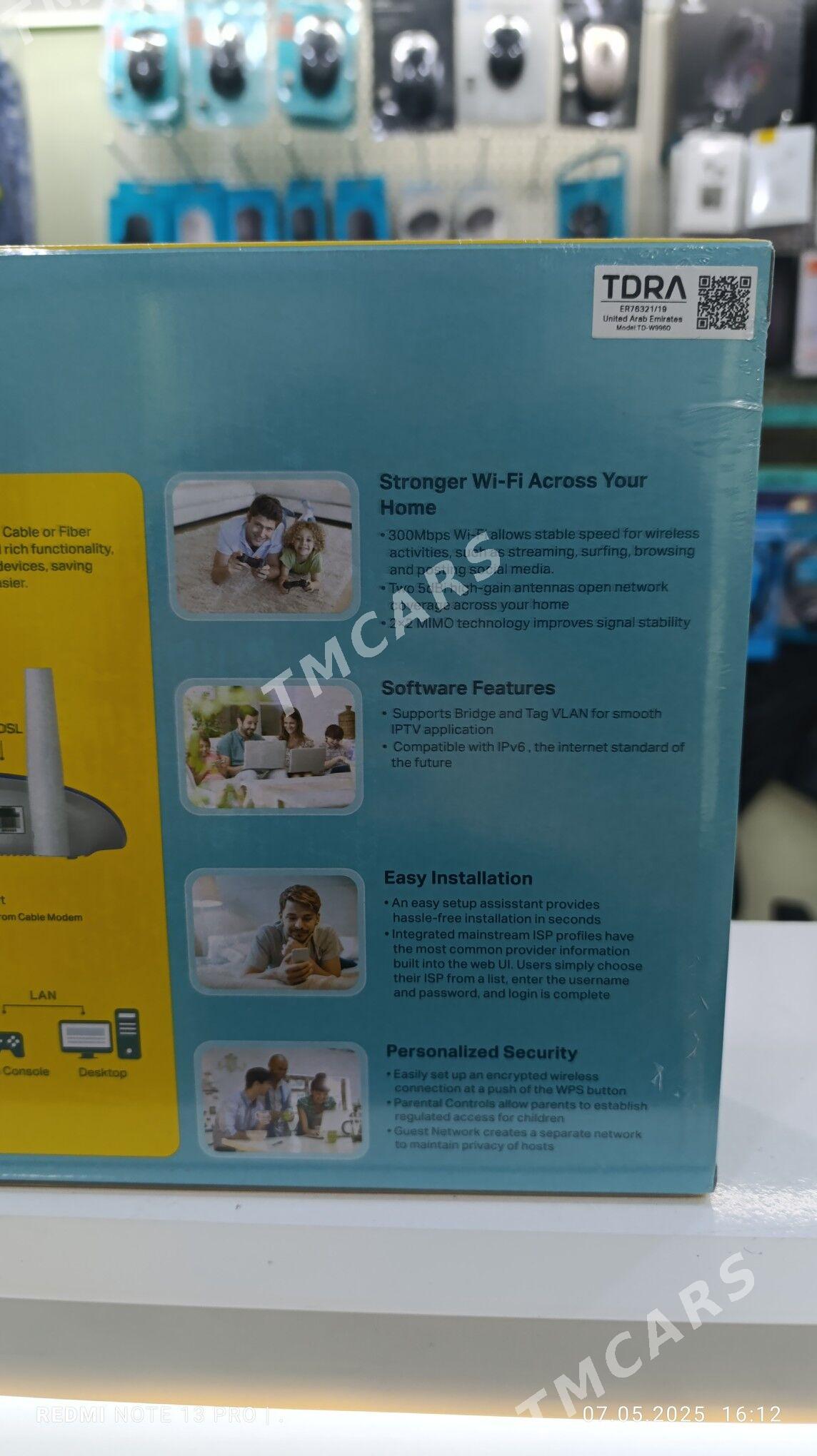 Wifi router TpLink TD-W9960 - Aşgabat - img 4