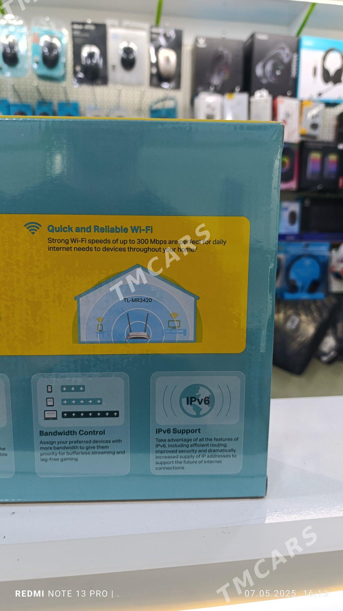 Wifi router TpLink TL-MR3420 - Aşgabat - img 3