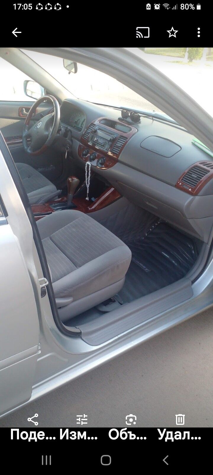 Toyota Camry 2003 - 154 000 TMT - ул. Подвойского (Битарап Туркменистан шаёлы) - img 7