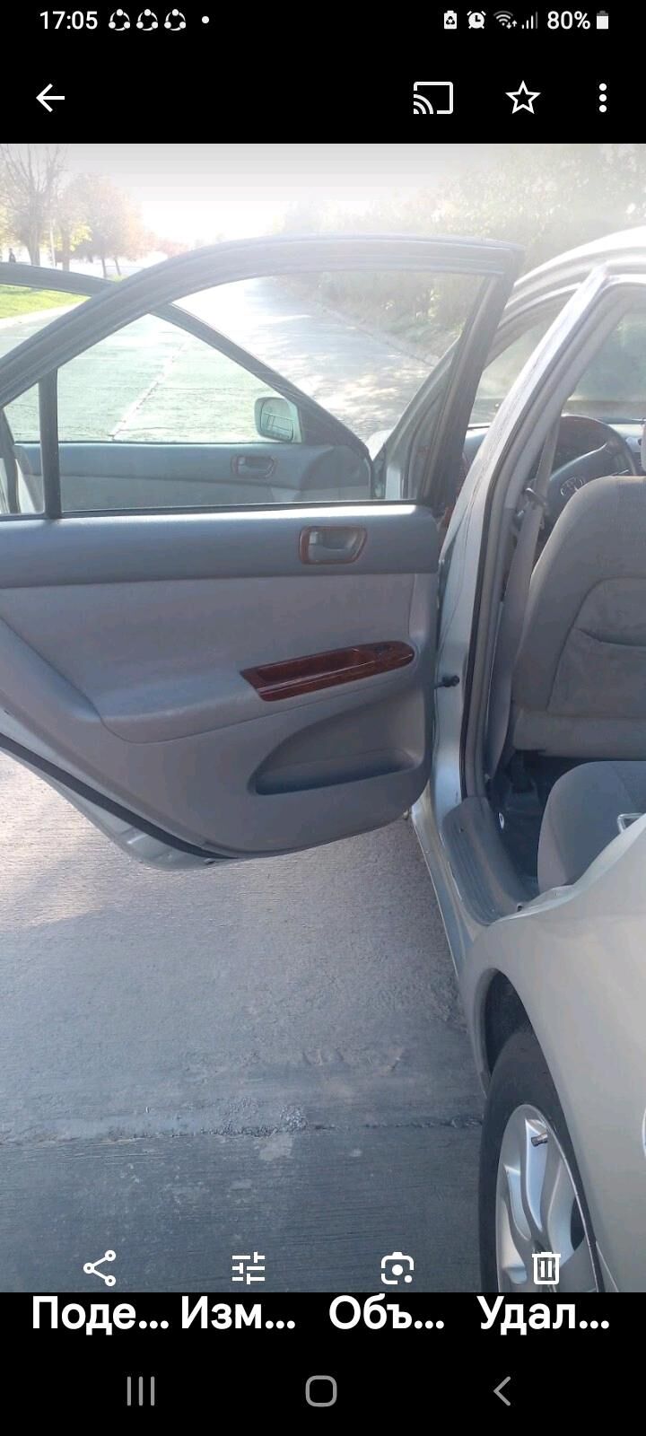 Toyota Camry 2003 - 154 000 TMT - ул. Подвойского (Битарап Туркменистан шаёлы) - img 10