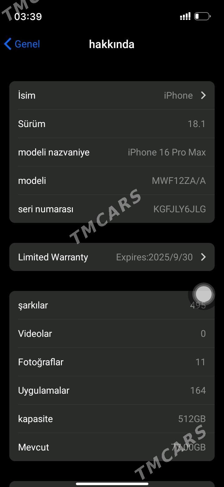 iphone 16pro max - Çoganly - img 6