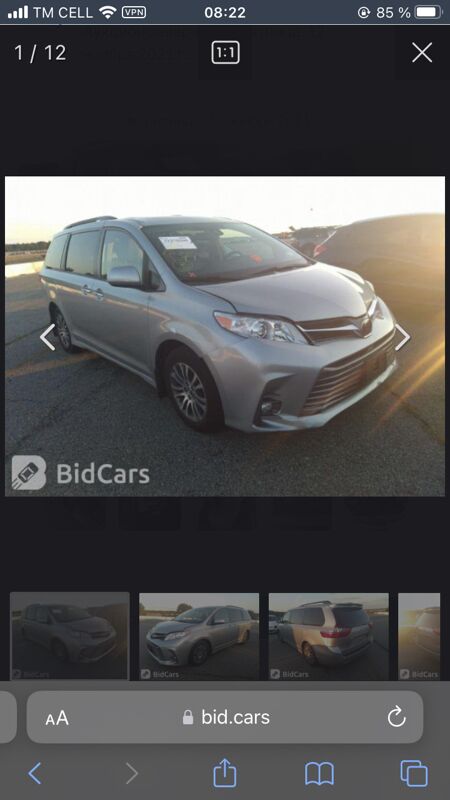Toyota Sienna 2019 - 450 000 TMT - Туркменабат - img 8