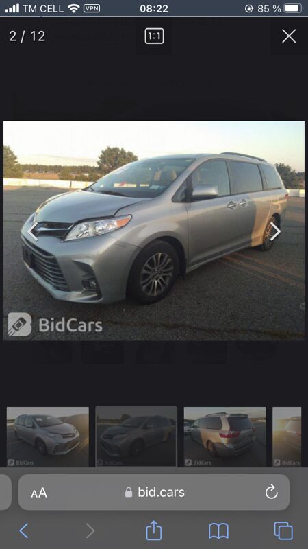 Toyota Sienna 2019 - 450 000 TMT - Туркменабат - img 7