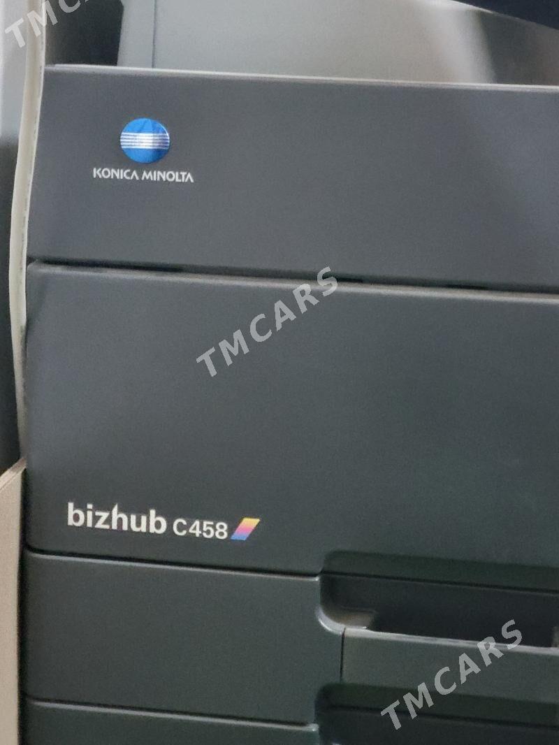 printer konica c458 renkli gys - Aşgabat - img 5