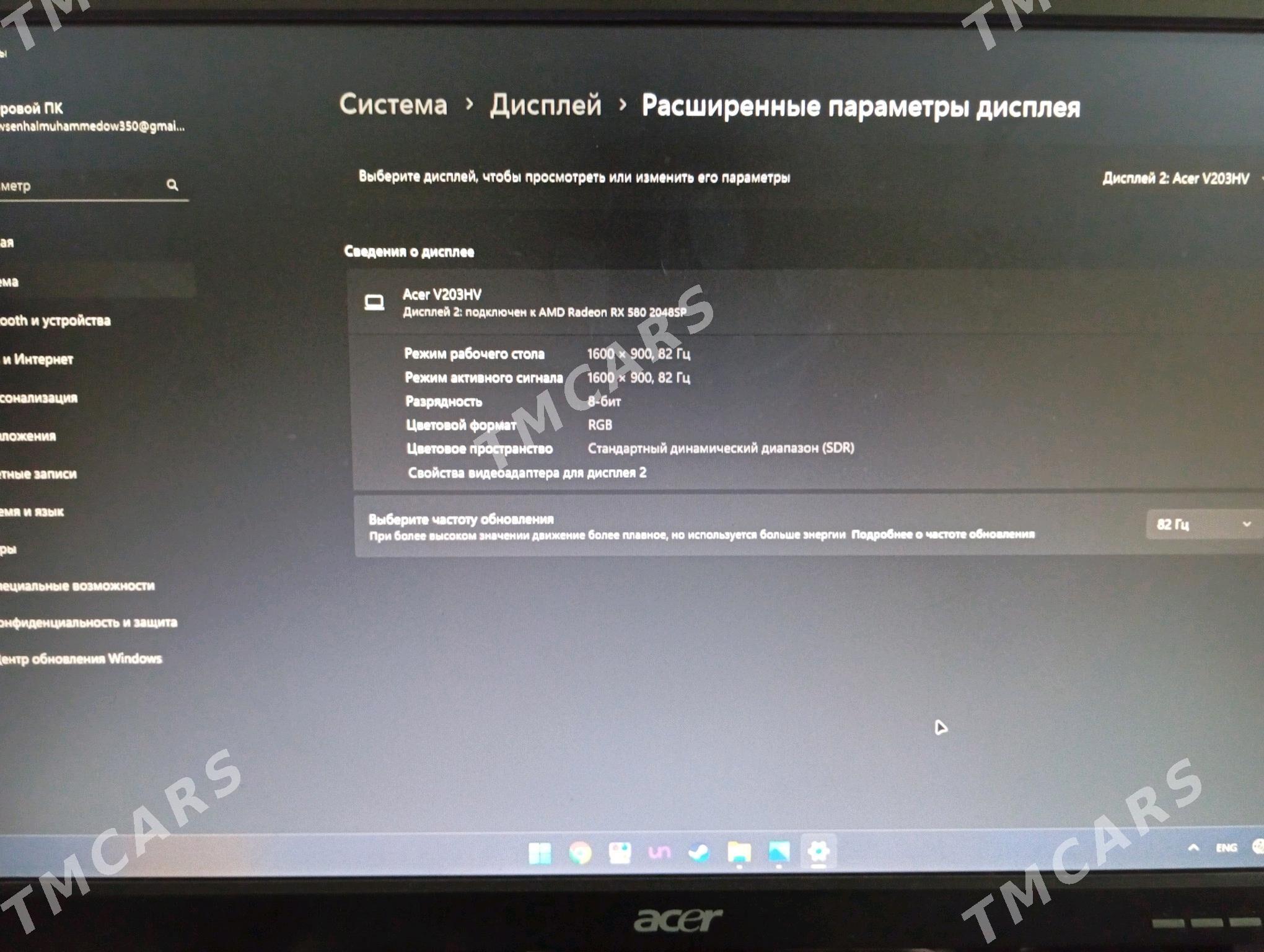 Монитор ACER`20 82Ghz - Ашхабад - img 2