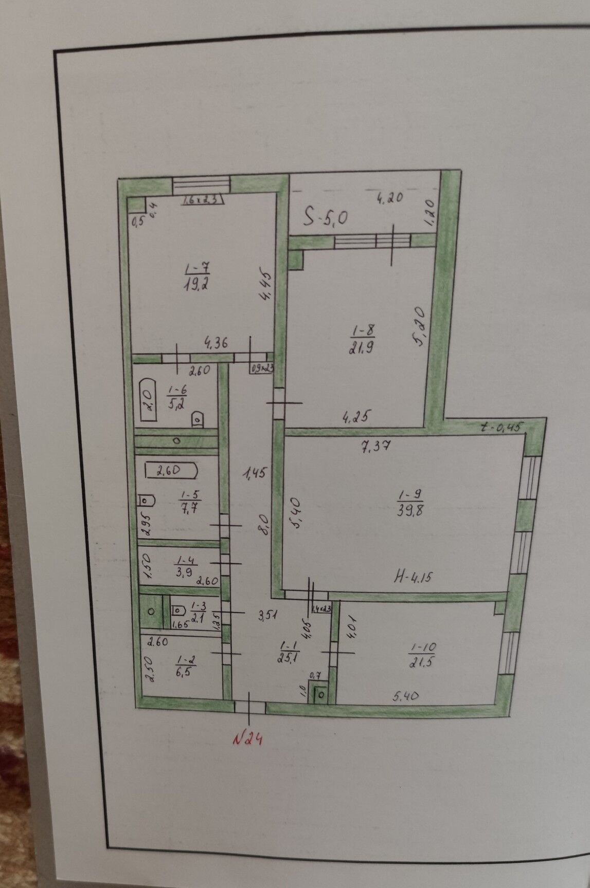 продажа элит квартиры - Ашхабад - img 5
