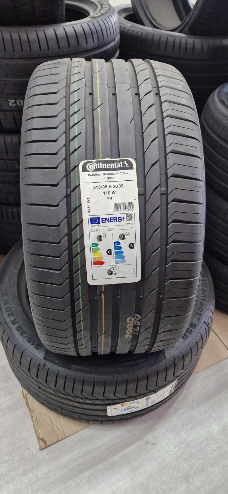 CONTINENTAL 315/35/20 2024ÝYL✅ 7 900 TMT - Ак-Бугдайский этрап - img 1
