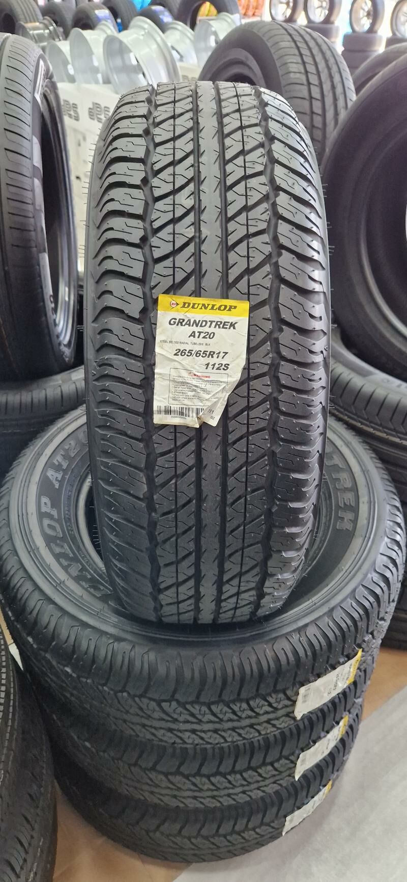 DUNLOP AT20 265/65/17 2024ÝYL✅ 2 475 TMT - Ак-Бугдайский этрап - img 2