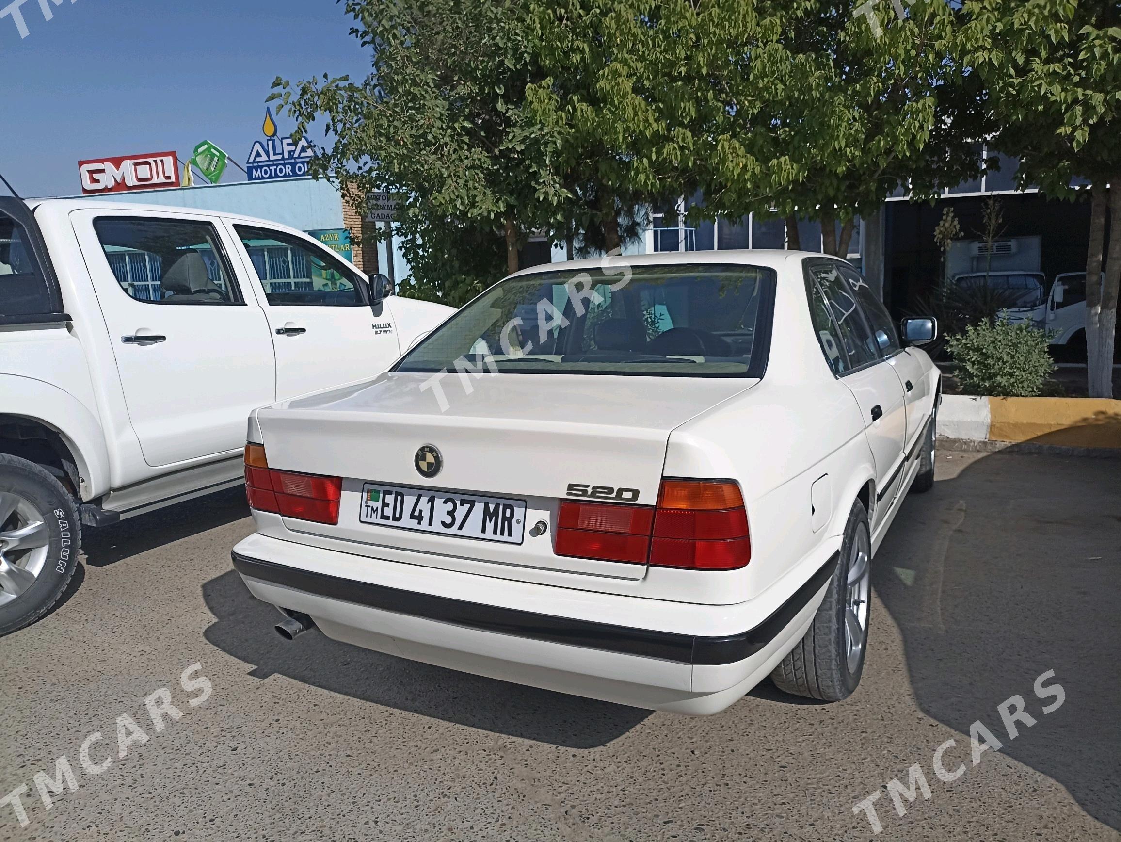 BMW 520 1992 - 42 000 TMT - Мары - img 2