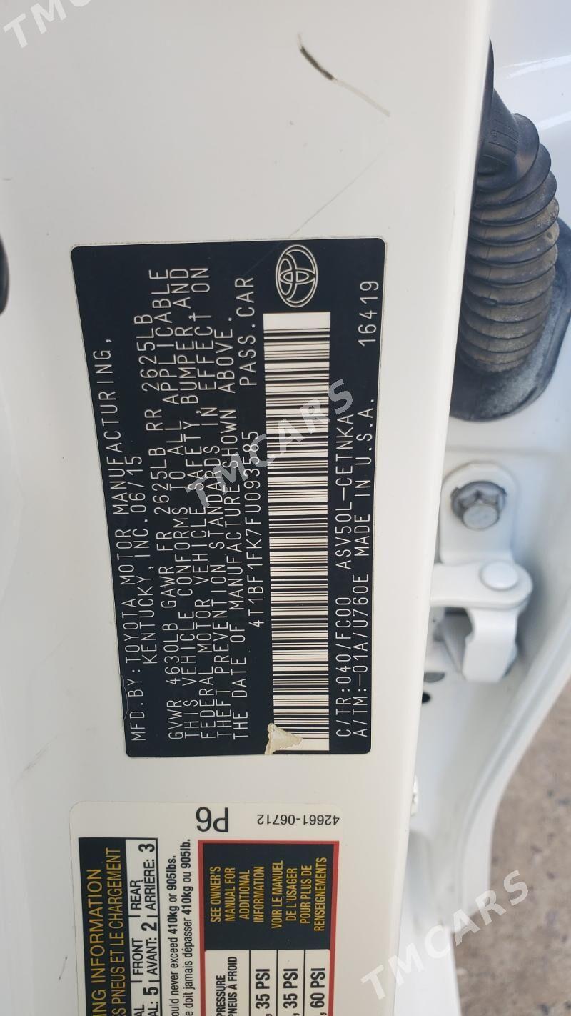 Toyota Camry 2015 - 220 000 TMT - Mary - img 3