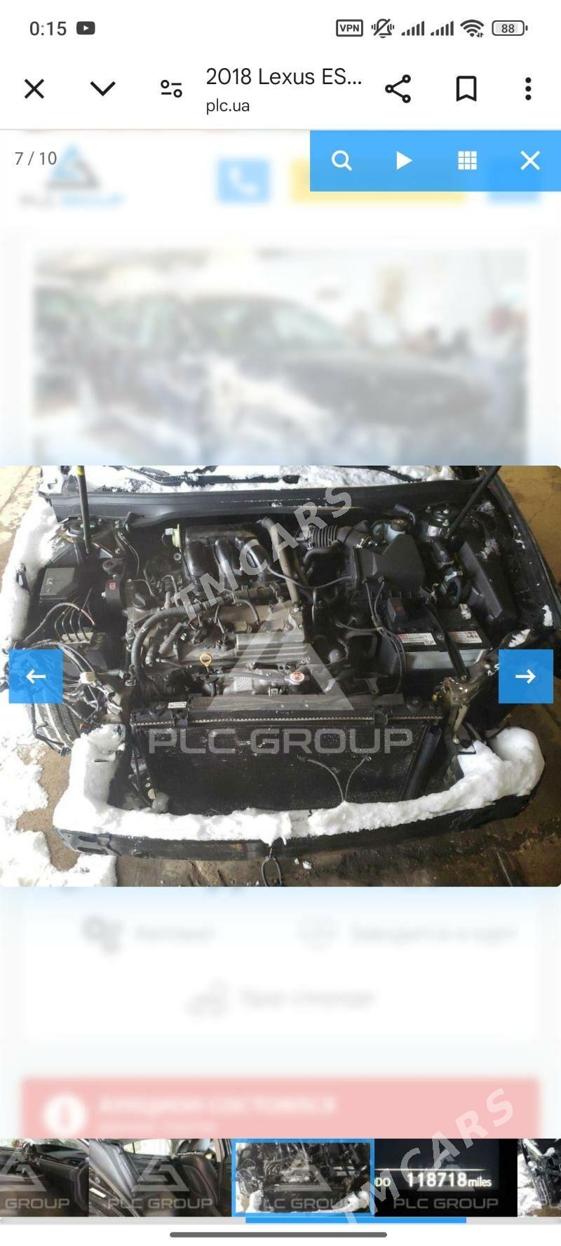 Lexus ES 350 2018 - 400 000 TMT - Aşgabat - img 4