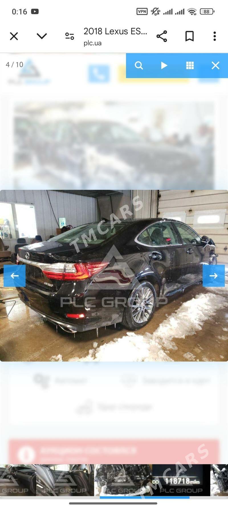 Lexus ES 350 2018 - 400 000 TMT - Aşgabat - img 5