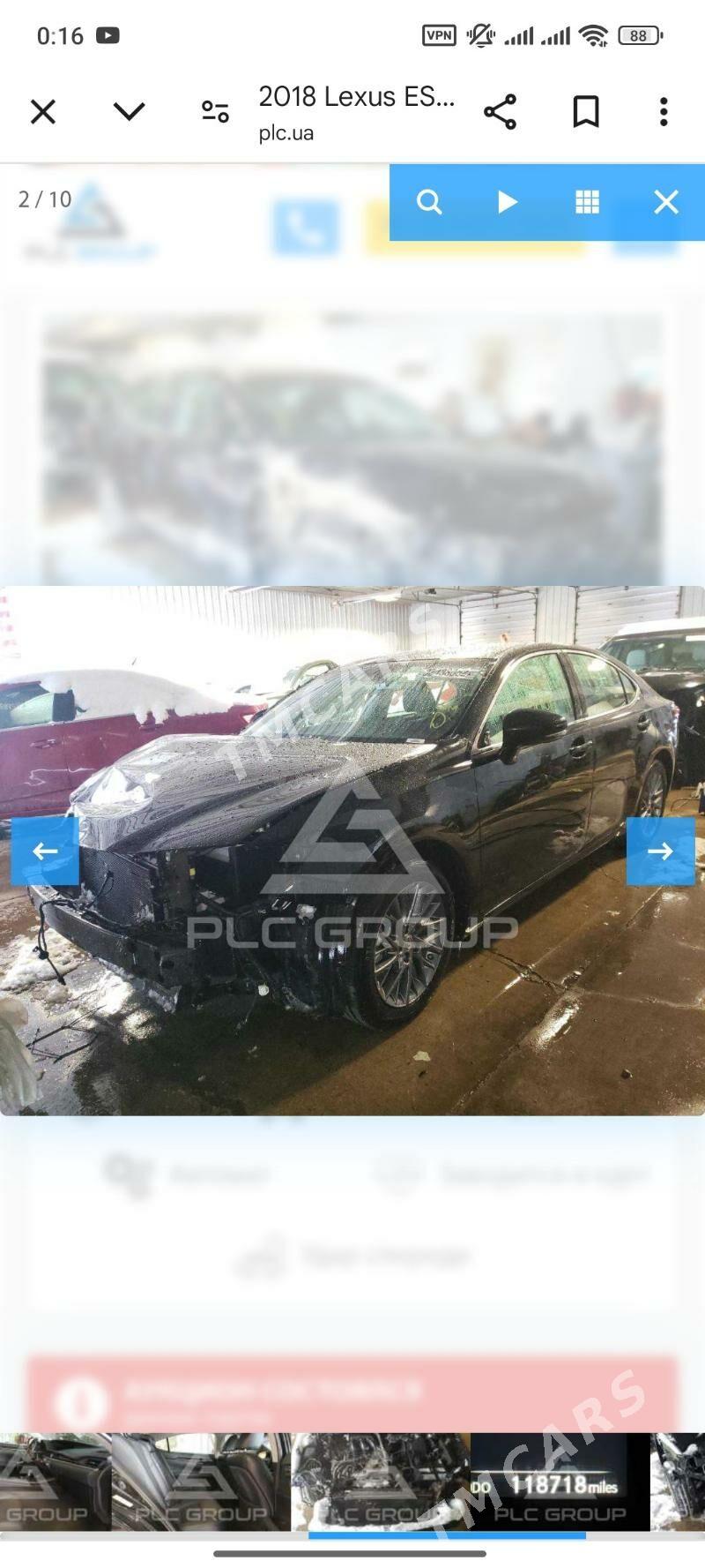 Lexus ES 350 2018 - 400 000 TMT - Aşgabat - img 2