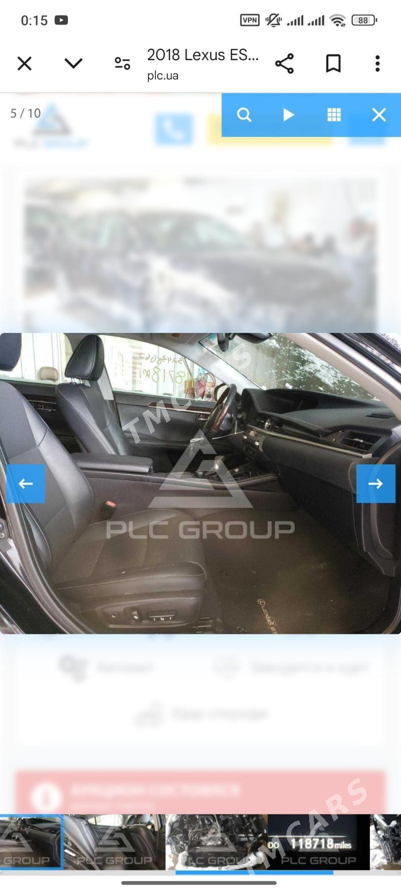 Lexus ES 350 2018 - 400 000 TMT - Aşgabat - img 10