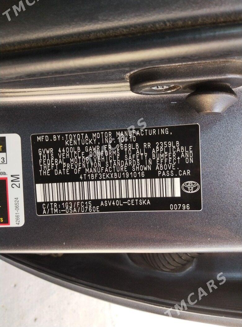 Toyota Camry 2011 - 175 000 TMT - Mary - img 2