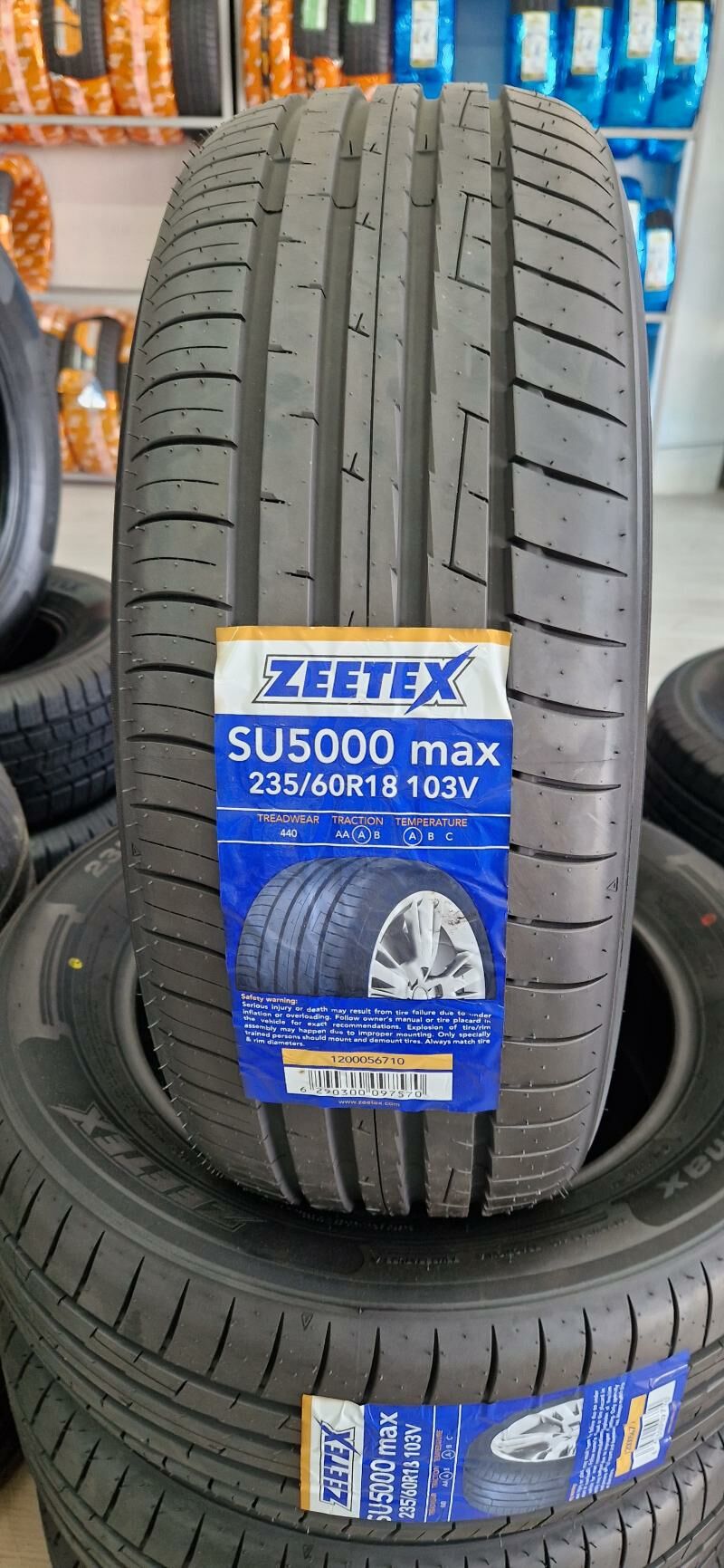 ZEETEX 235/60/18 ✅️ 1 600 TMT - Ак-Бугдайский этрап - img 1