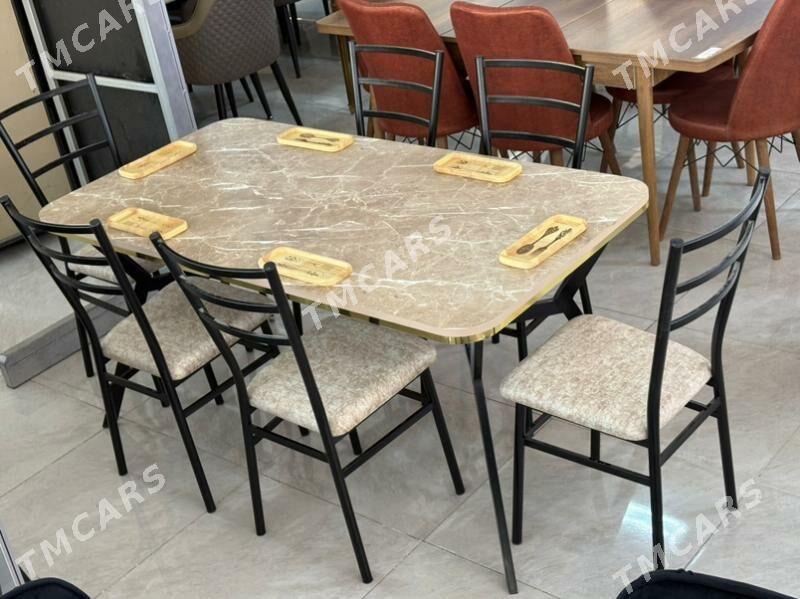 Stol stul 6 person - G.Kuliýew köç. (Obýezdnoý) - img 2