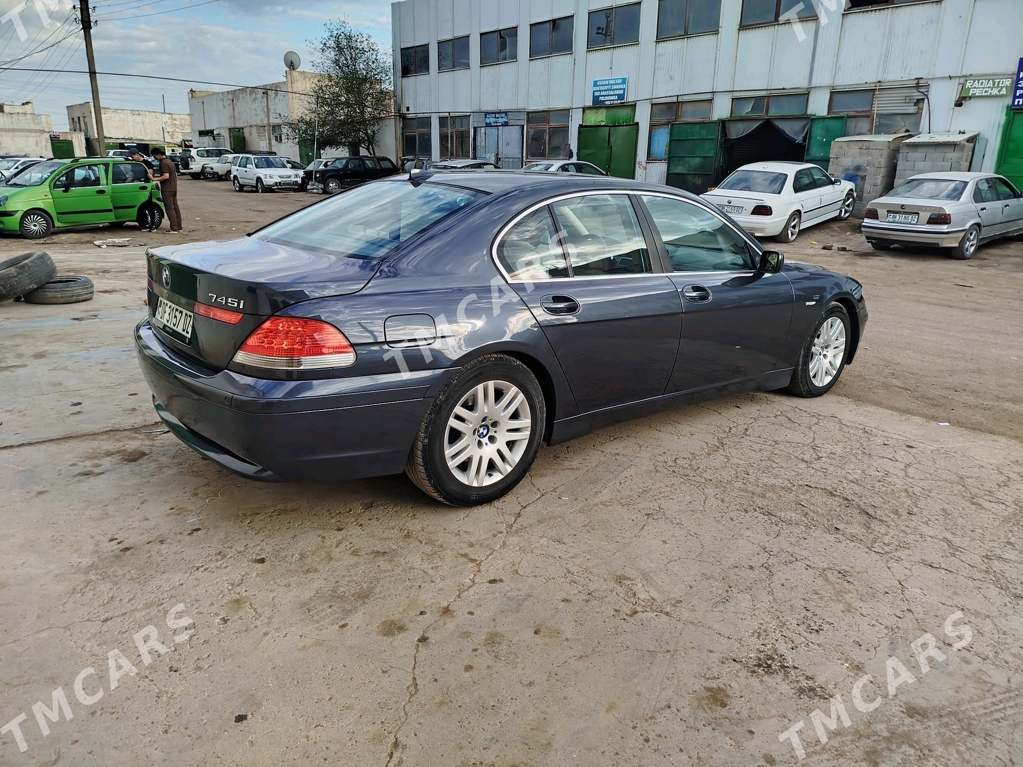 BMW 745 2002 - 130 000 TMT - Daşoguz - img 5