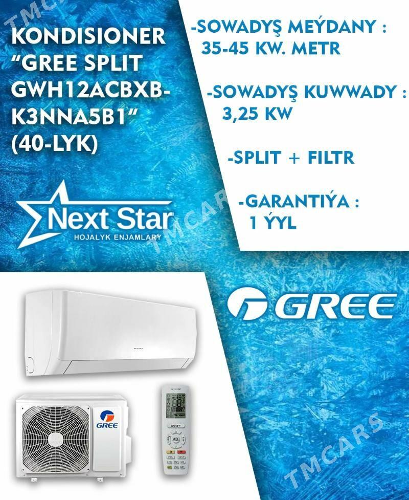 🧊 40-LYK GREE KONDISIONER - Aşgabat - img 3
