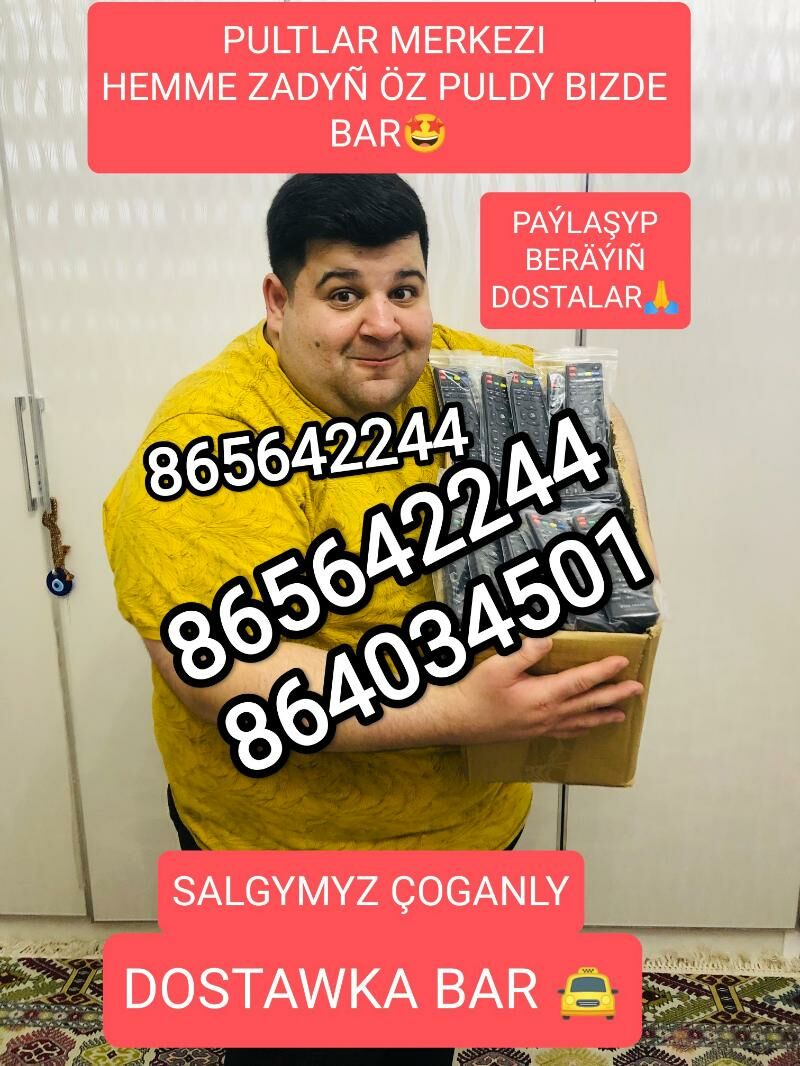 DOSTAWKA PULT TUNER TELEWIZOR - Aşgabat - img 1
