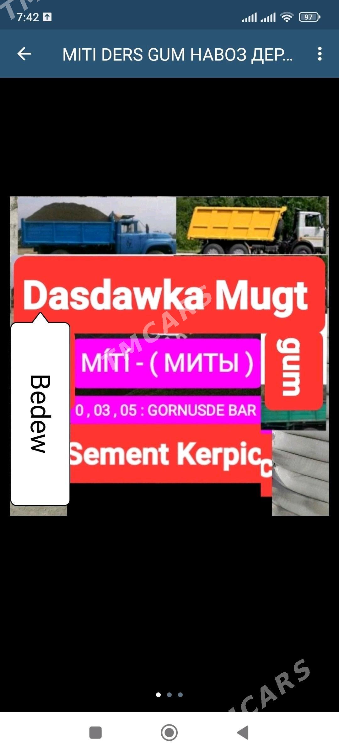 MITI SEMENT KERPIÇ MYTY PULPA - Aşgabat - img 5