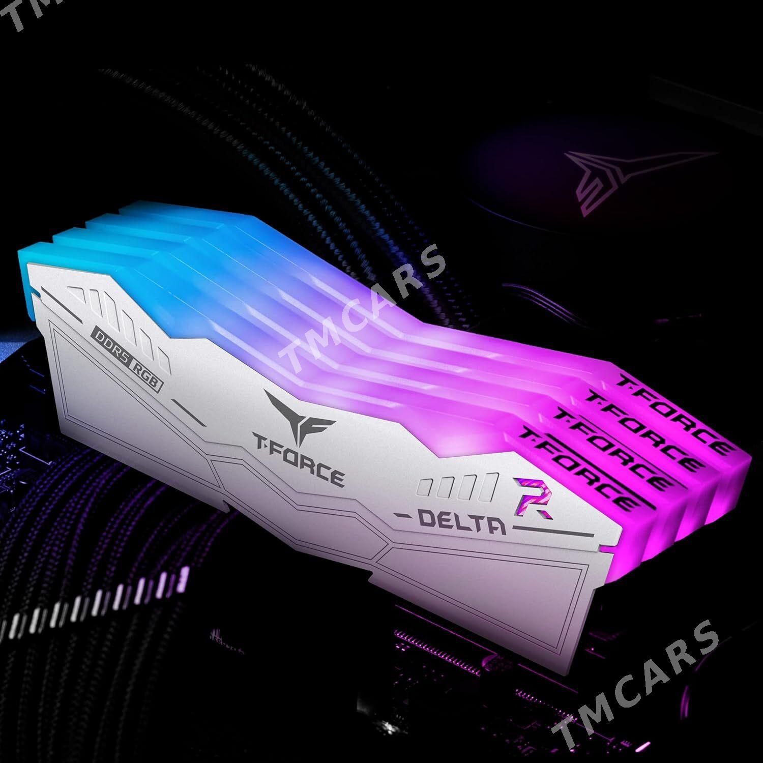 Ram DDR5 T-FORCE Delta 64Gb 6000Mhz RGB (2*32) - Ашхабад - img 4