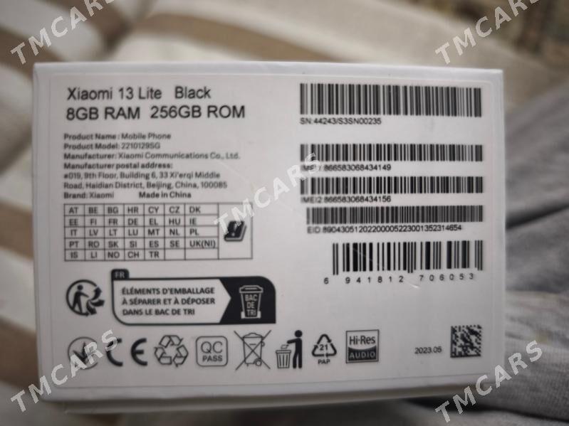 Xiaomi 13 Lite - Ашхабад - img 4
