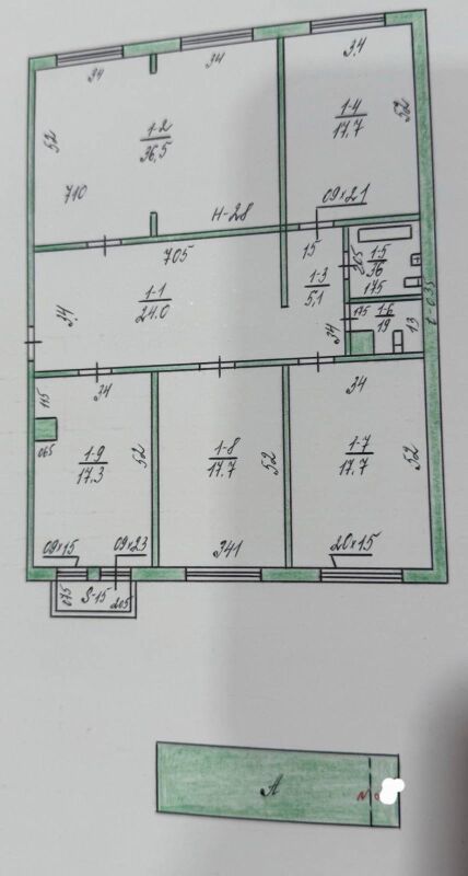 8 MKR POLU ELITKA 4 KOMNAT - 8 мкр - img 1
