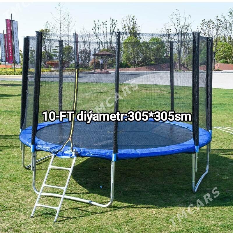 Трампл Trampoline Batut Батут - Ашхабад - img 4