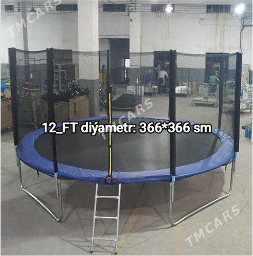 Трампл Trampoline Batut Батут - Ашхабад - img 2