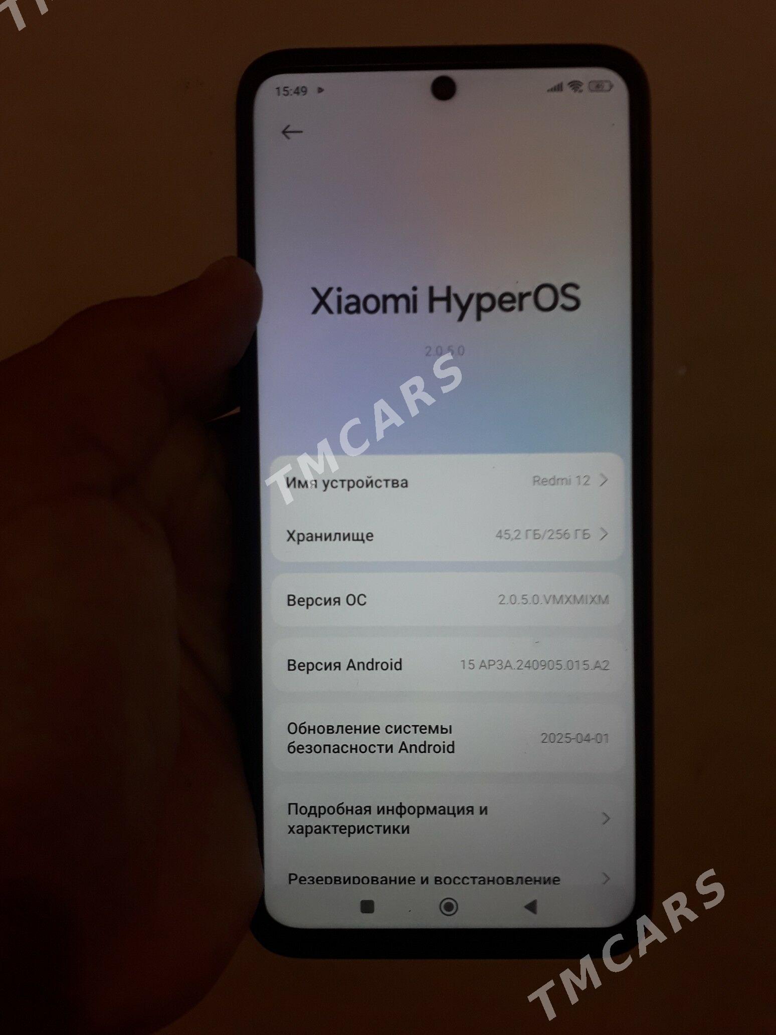REDMI 12 256lyk - Туркменабат - img 3