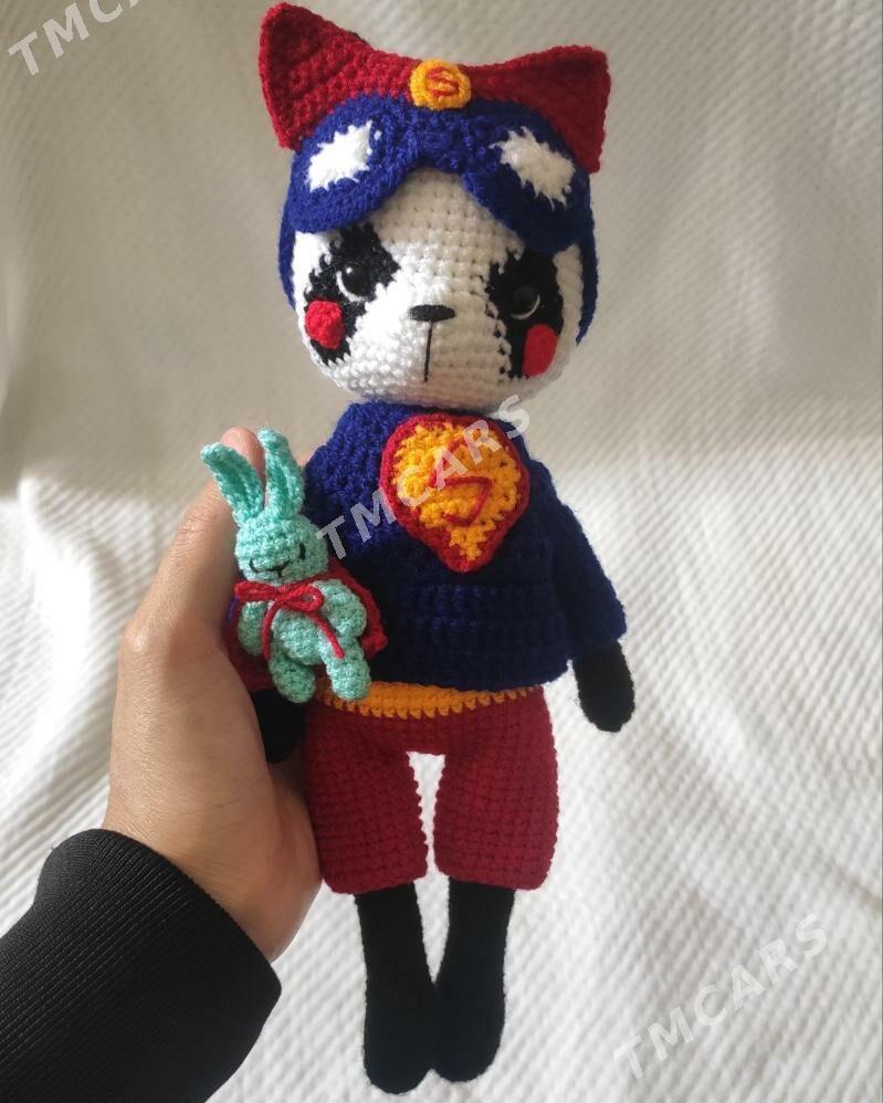 Вязаная игрушка/örülen Panda - Türkmenbaşy - img 2