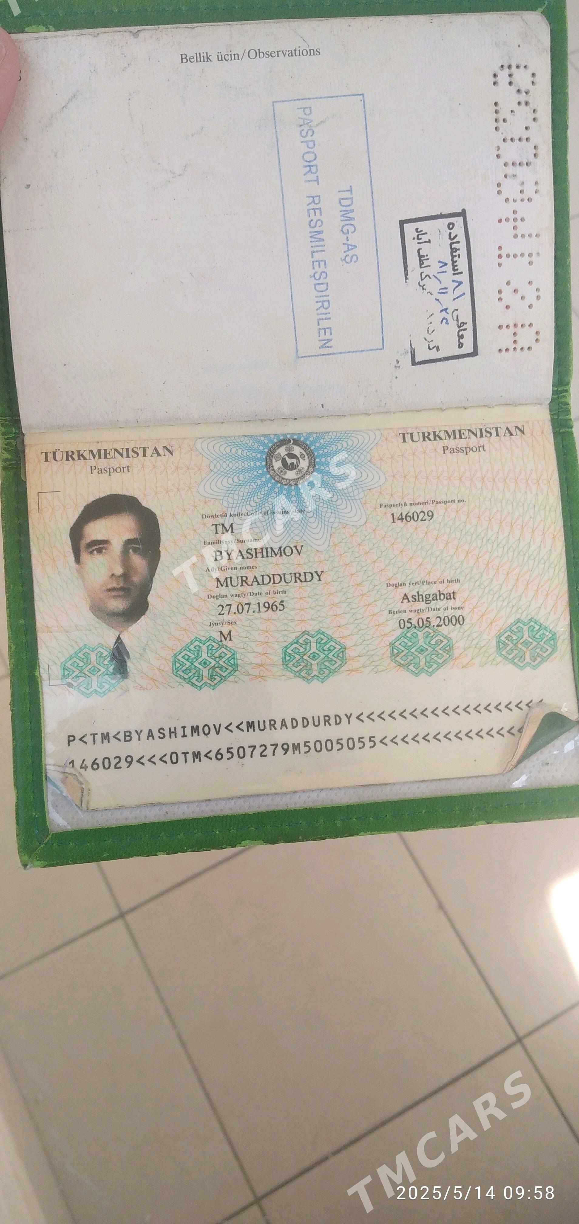 Galan pasport - Арчабиль шаёлы - img 2