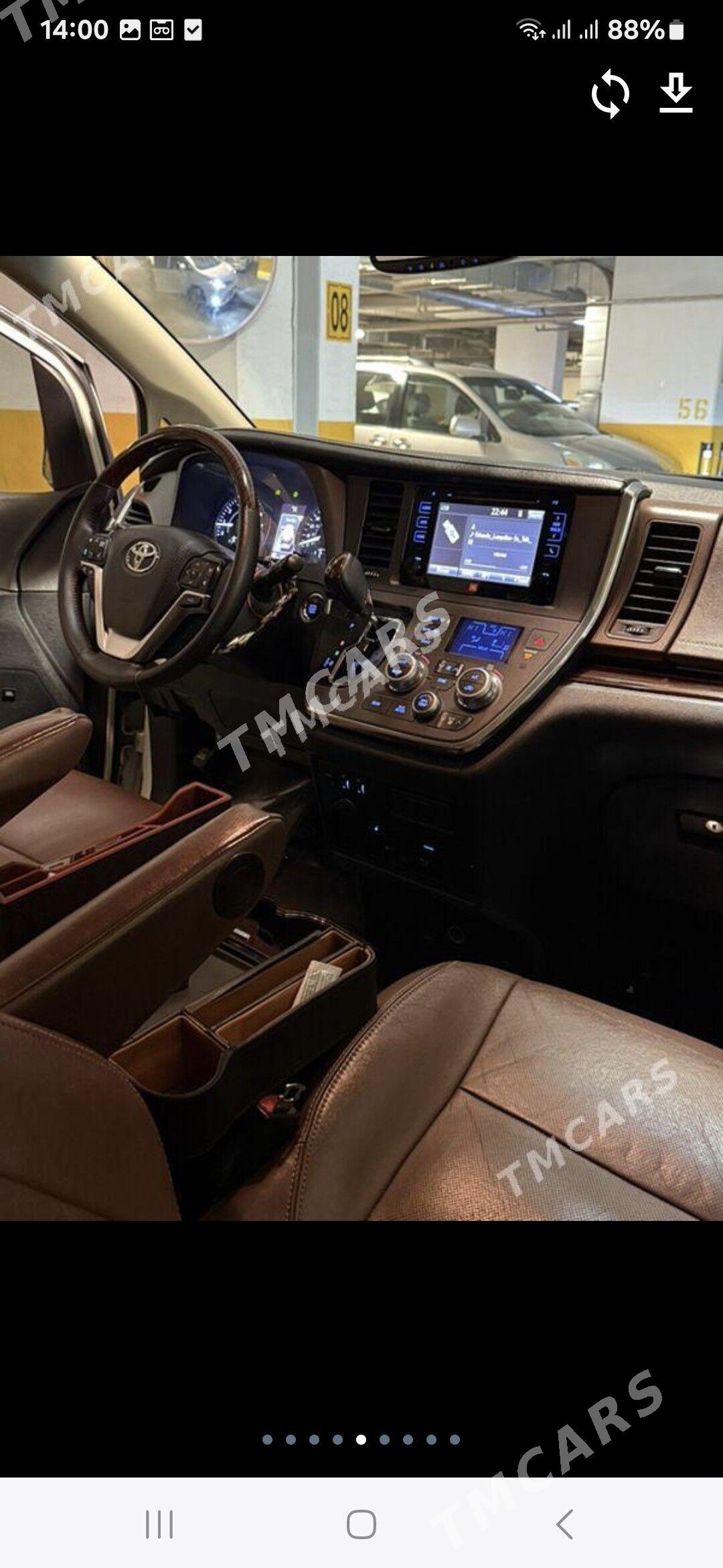 Toyota Sienna 2016 - 470 000 TMT - Aşgabat - img 6