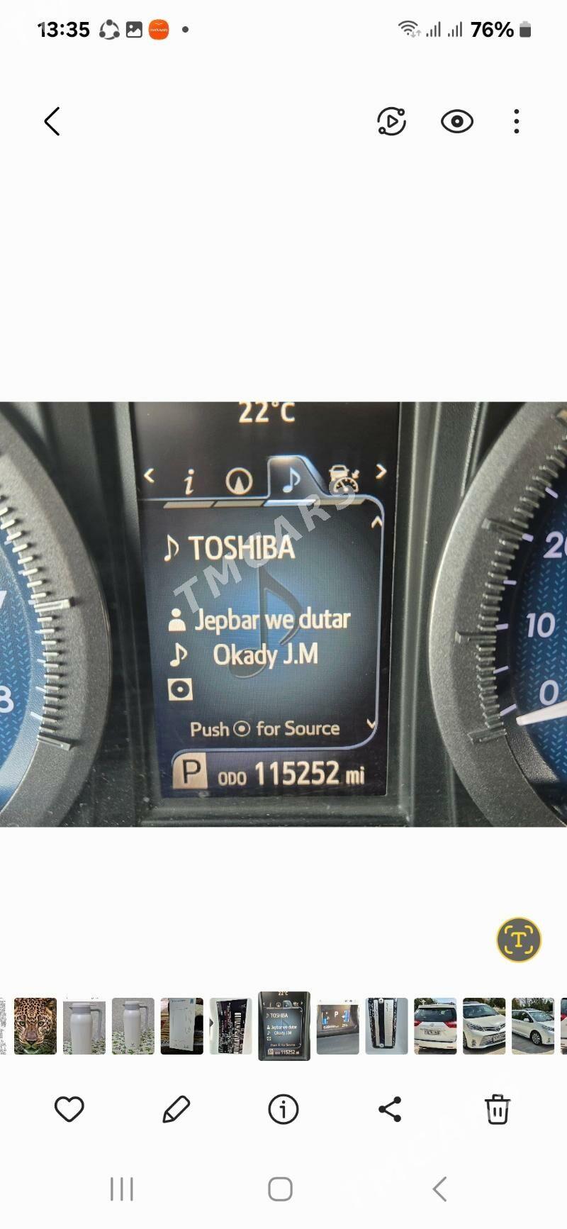 Toyota Sienna 2016 - 470 000 TMT - Aşgabat - img 10