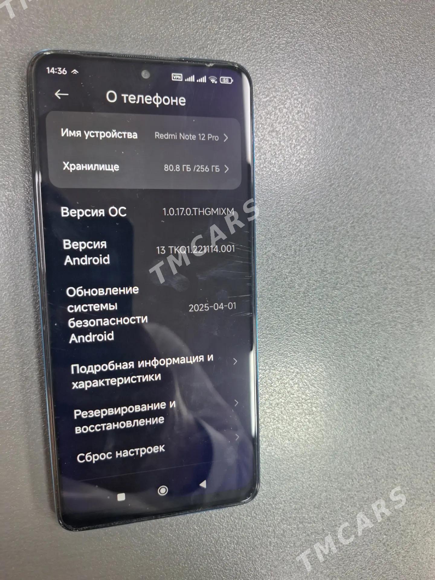 Redmi note 12 pro 8/256 - Aşgabat - img 4
