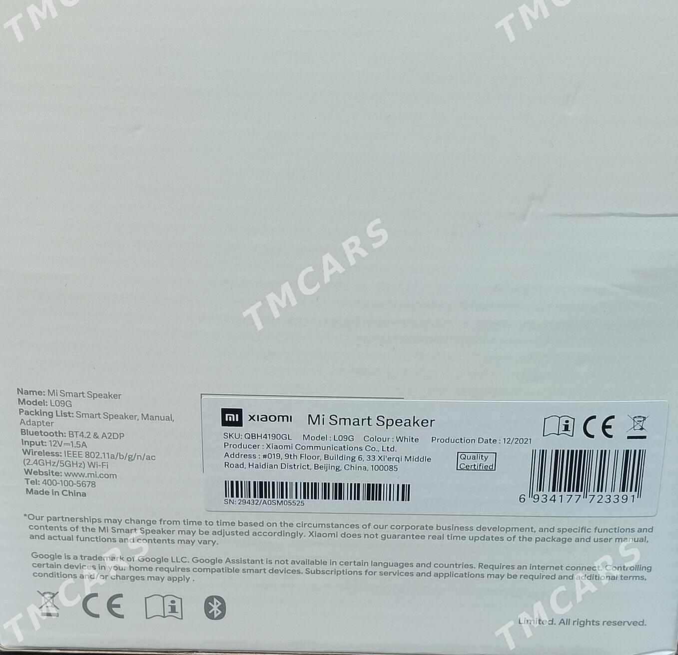 Mi smart speaker - Ашхабад - img 3