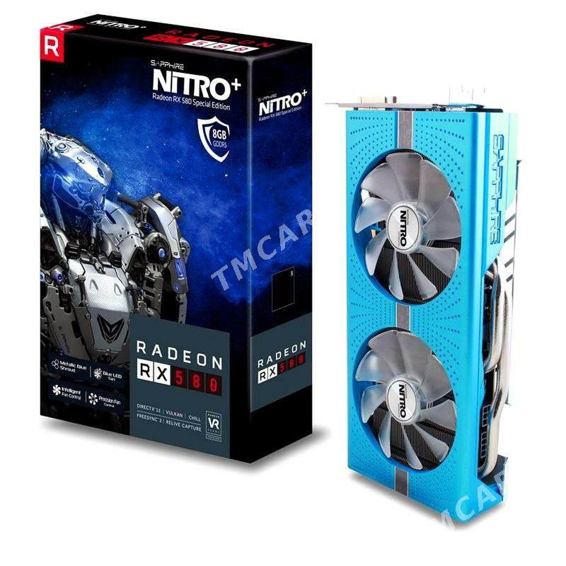 RX 580 8 GB  DDR5 NITRO - Türkmenabat - img 4