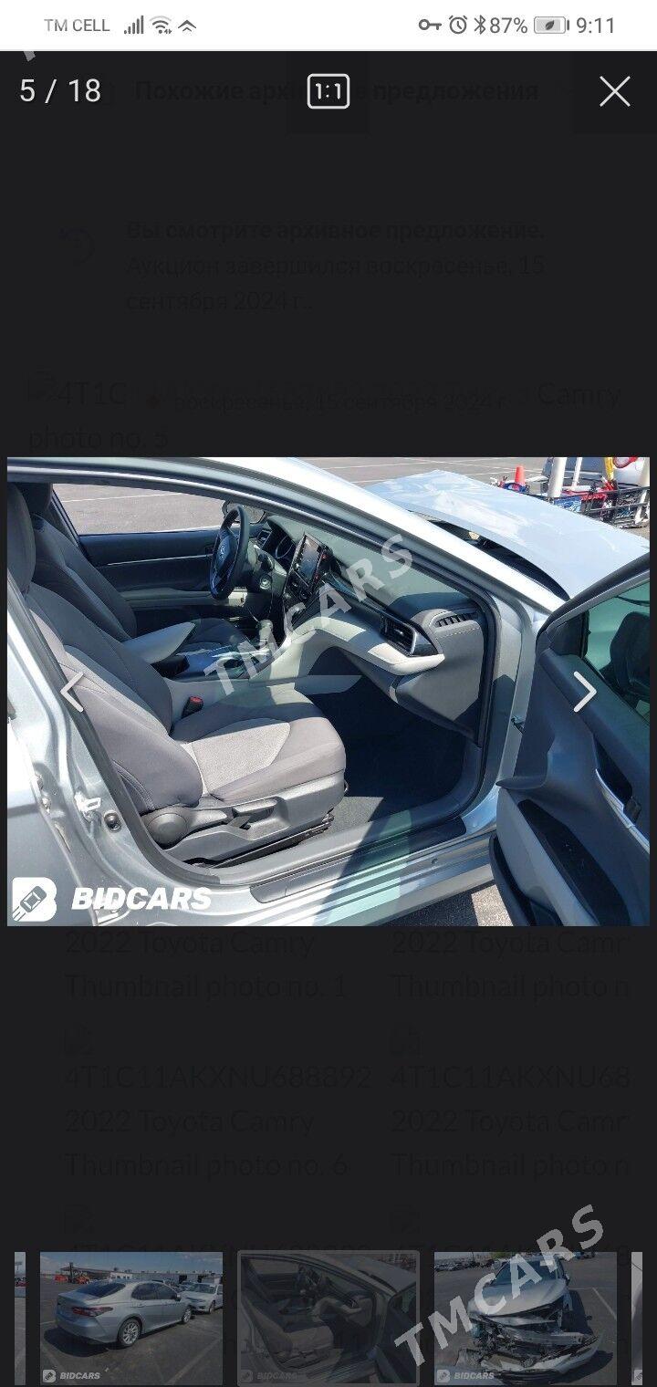 Toyota Camry 2022 - 325 000 TMT - Türkmenabat - img 7