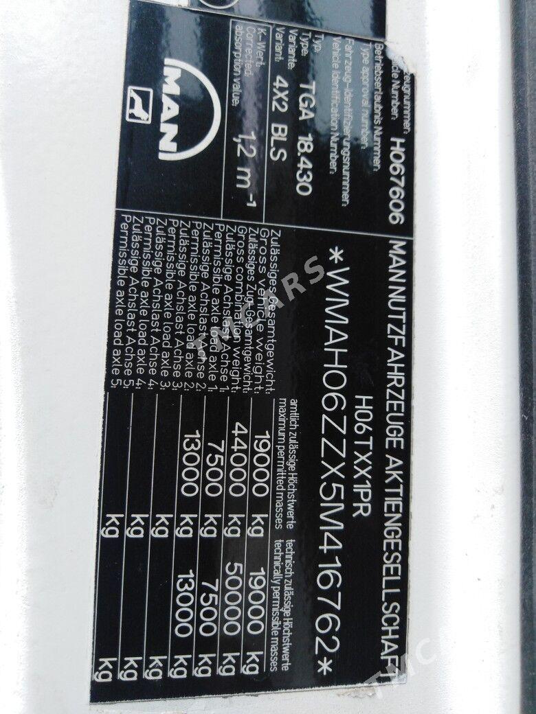 Man TGX 2005 - 700 000 TMT - Туркменабат - img 5