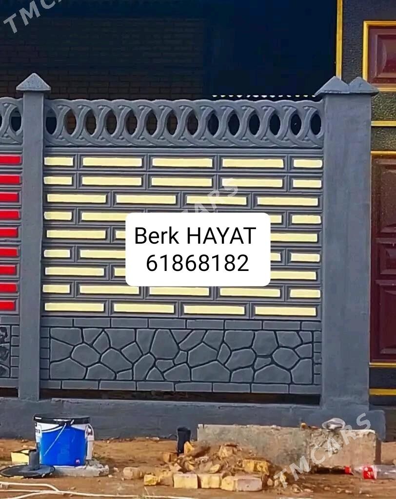 beton zabor HAYAT - Туркменгала - img 5