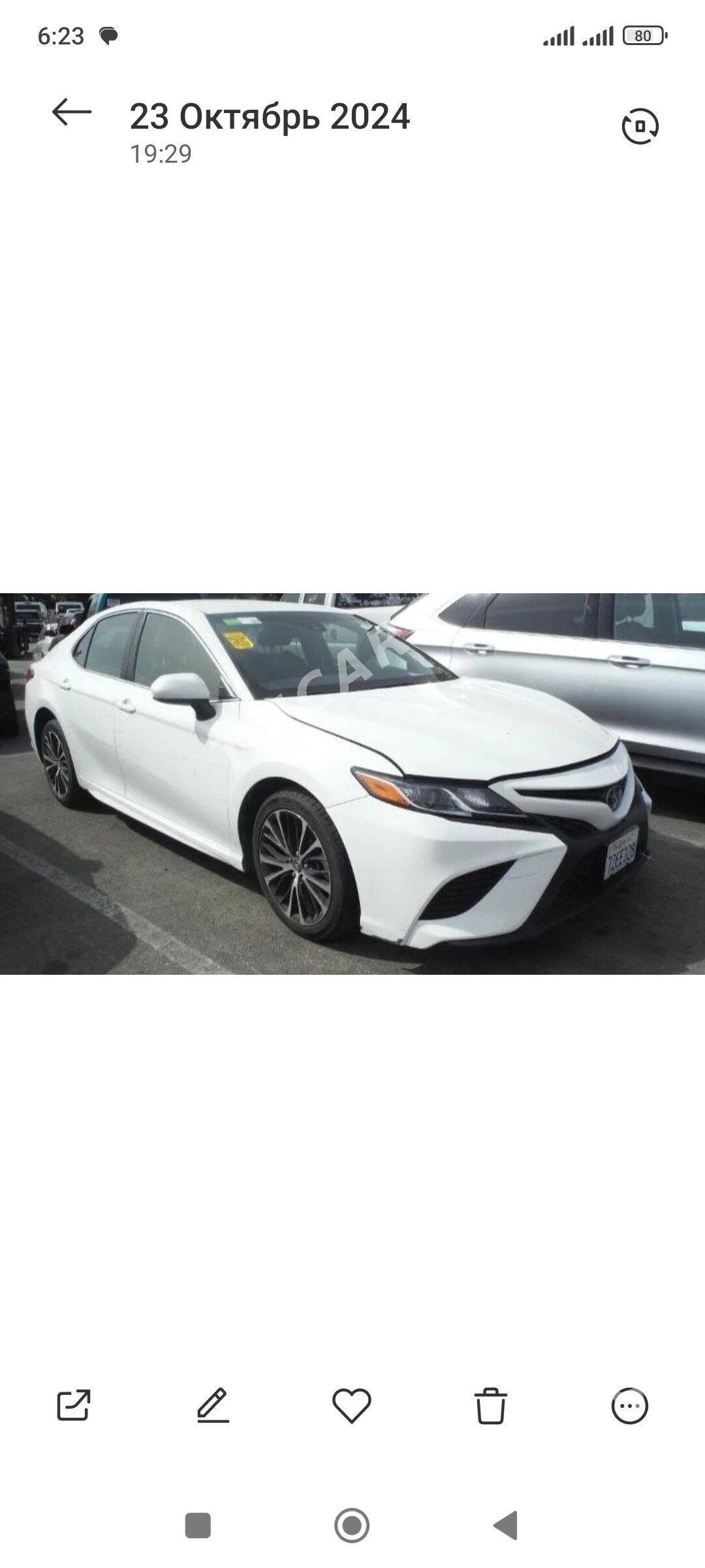 Toyota Camry 2018 - 310 000 TMT - Байрамали - img 6