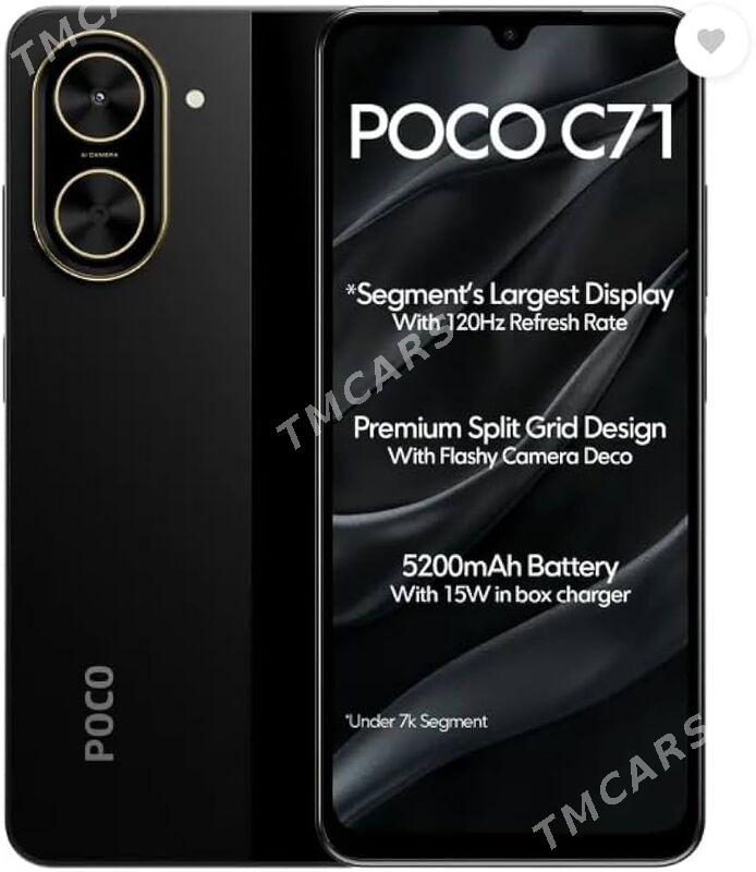 POCO C71 3/64GB 4/128GB - Ашхабад - img 3