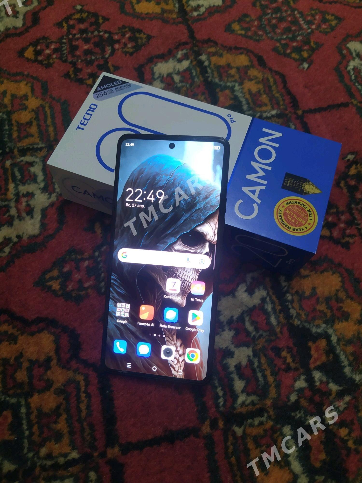 TECNO CAMON 20 PRO 8+8/256 - Aşgabat - img 5