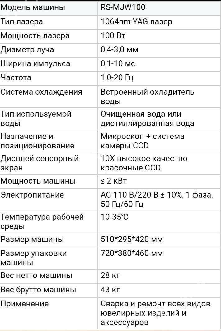 Mini lazer swarka RS-MJV 100 - Мары - img 2