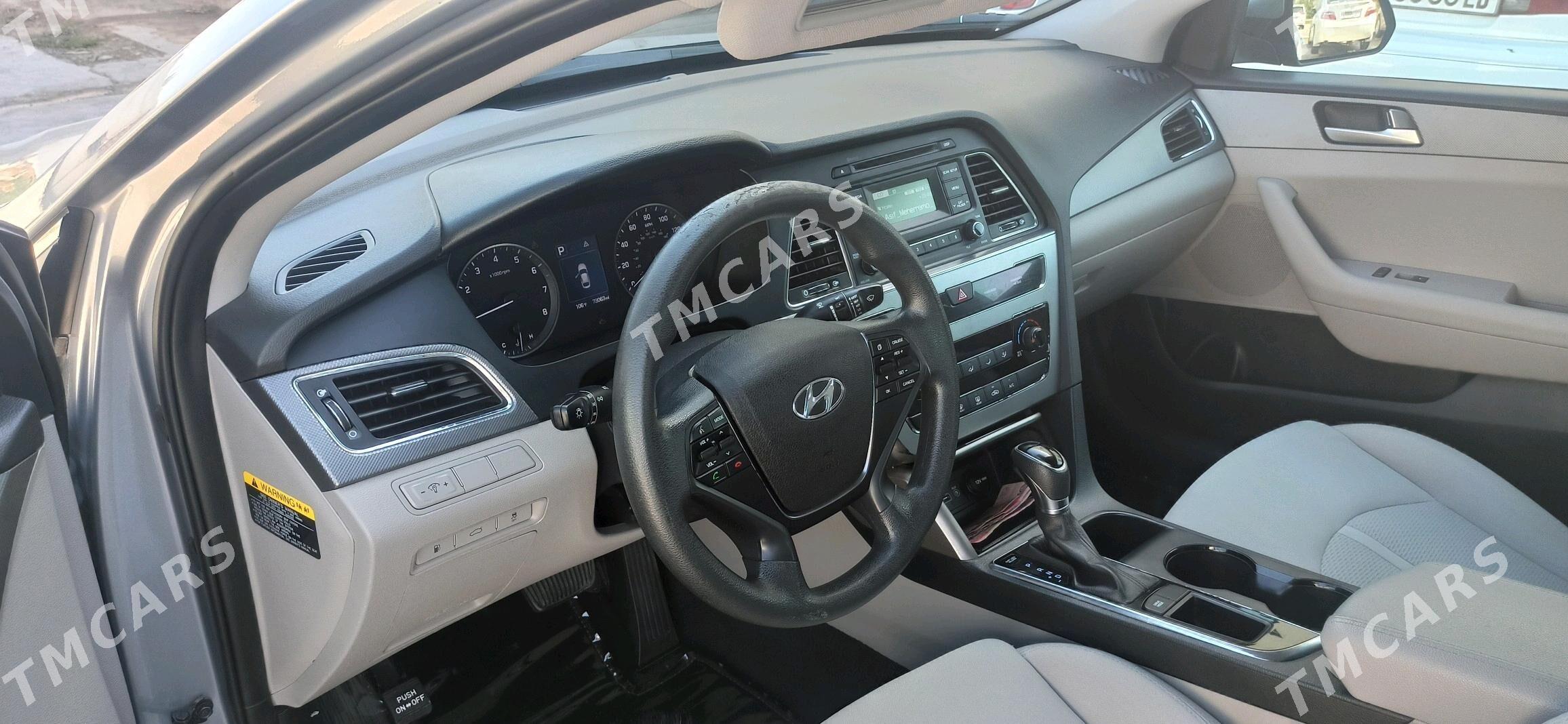 Hyundai Sonata 2017 - 190 000 TMT - Türkmenabat - img 5
