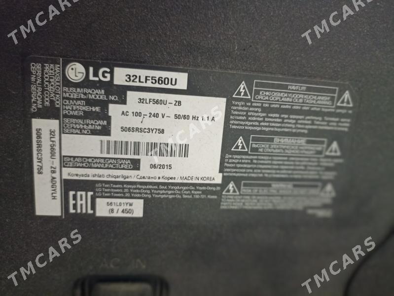 Телевизор LG 32 LF560U - Aşgabat - img 2