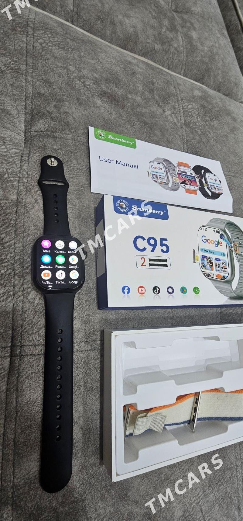 Smart watch C95 sagat - Aşgabat - img 2